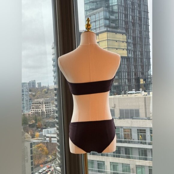 🆕 CHRISTOPHER ESBER 🧿 NWOT Brown Orbit Bikini Set - Sz US 4 / UK 8 - Picture 8 of 15